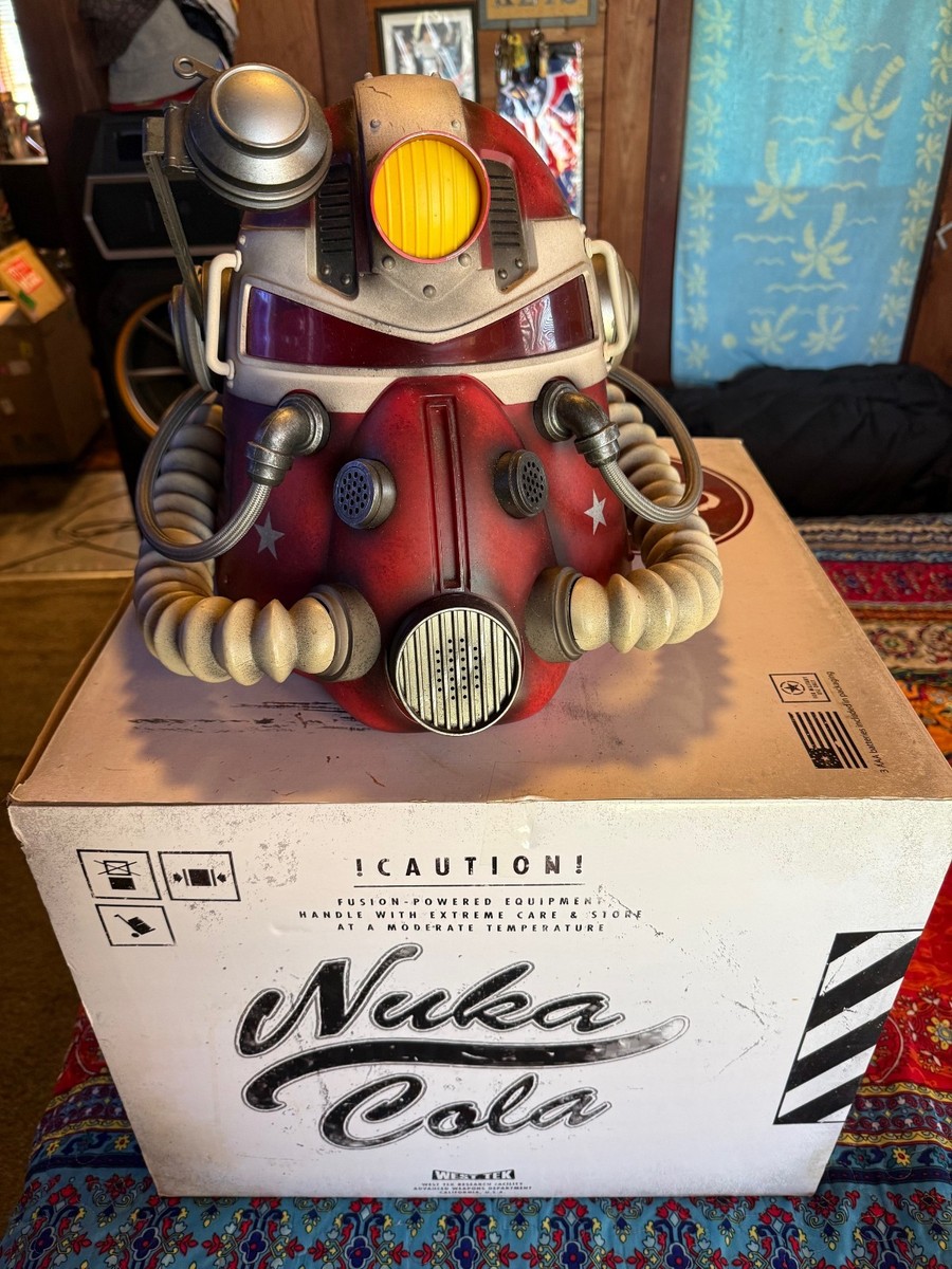 Fallout 76 T-51B-NC Power Armor Helmet 1:1 Exclusive Replica Nuka