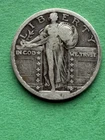 1921 KEY DATE Standing Liberty Quarter G/VG