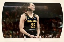 💎 CAITLIN CLARK INDIANA FEVER BASKETBALL  SUPERSTAR, GLOSSY COLOR 4X6 PHOTO 💎