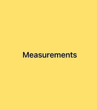 Please read my message to all about Measurements and Clothing