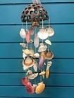 Windchime Shell Mobile Large Coconut Nautical Chime 