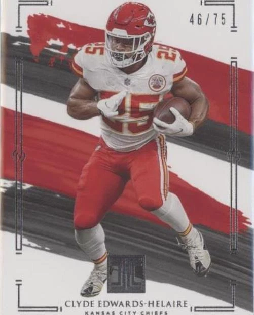 2021 Panini Impeccable Clyde Edwards-Helaire #51