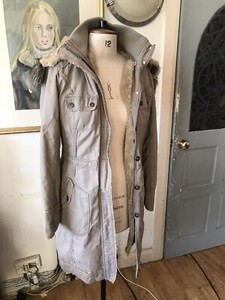 warehouse khaki coat