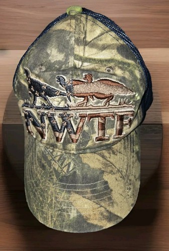 National Wild Turkey Federation Mossy Oak Adjust Hat Cap