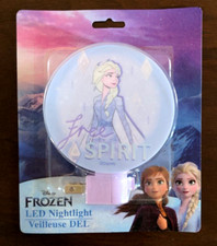 NEW Frozen LED Night light, Plug-in, Disney, Gift for Bedroom, Playroom