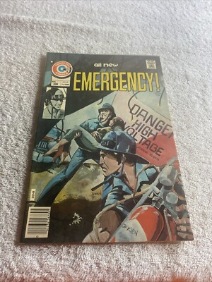 Emergency! 1 Joe Staton Cover Based on NBC TV series Charlton Comics 1976
