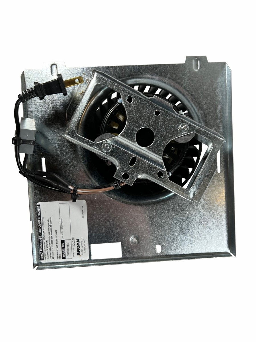 Exhaust Fan Replacement Bathroom Fan Motor For Broan NuTone 684/676/HD80L  Models - 120V 1260 RPM Motor HD80L Bathroom Exhaust Fan Motor, image size:899x1200
