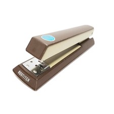 Vintage Bostitch Model B III 3 Stapler Made in USA Brown Office Work W Staples