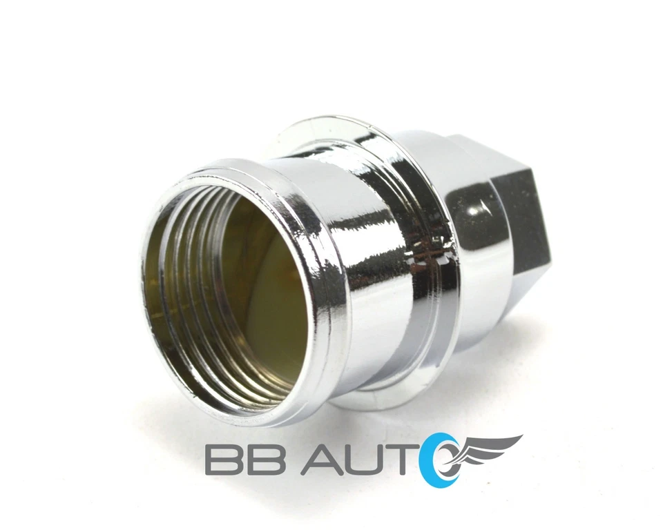 SET OF 32 SILVERADO AVALANCHE SIERRA EXPRESS VAN WHEEL CHROME LUG NUT COVERS NEW - Image 4 of 4