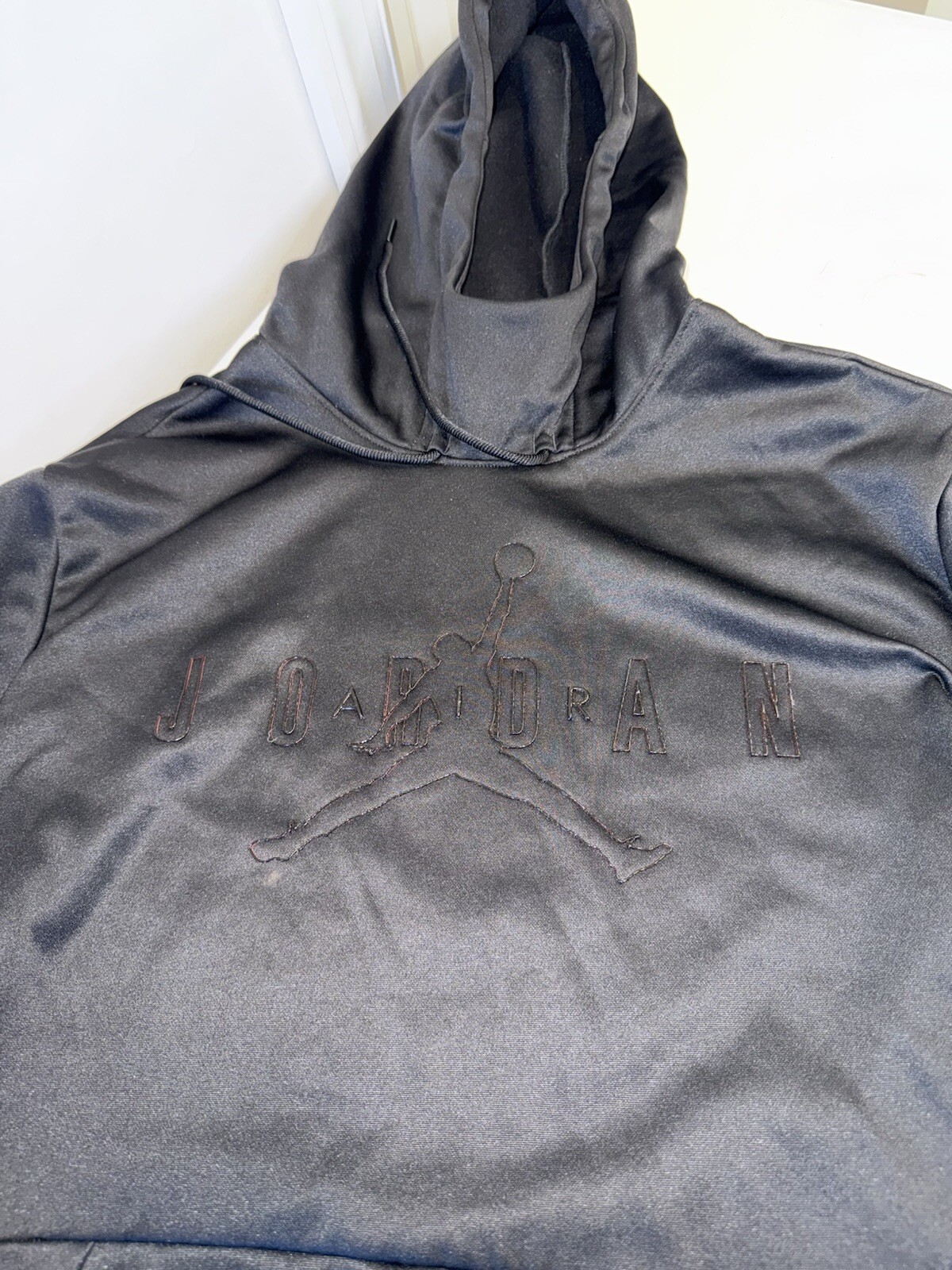 Black Jordan Vintage Hoodie