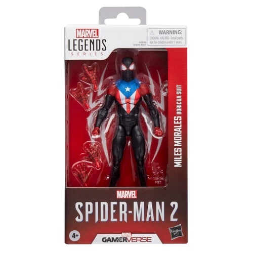 Marvel Legends Series Gamerverse Miles Morales Boricua Traje Spider-Man