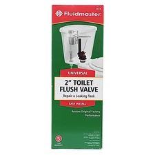 FluidMaster 507A UNIVERSAL 2" Toilet Flush Valve Repair A Leaking Tank Universal