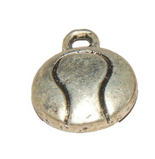 Baseball Softball 1 Sports Charm Tibetan Silver J1252