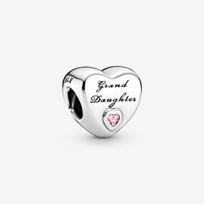 Brand New Pandora Silver Granddaughter Heart Charm UK