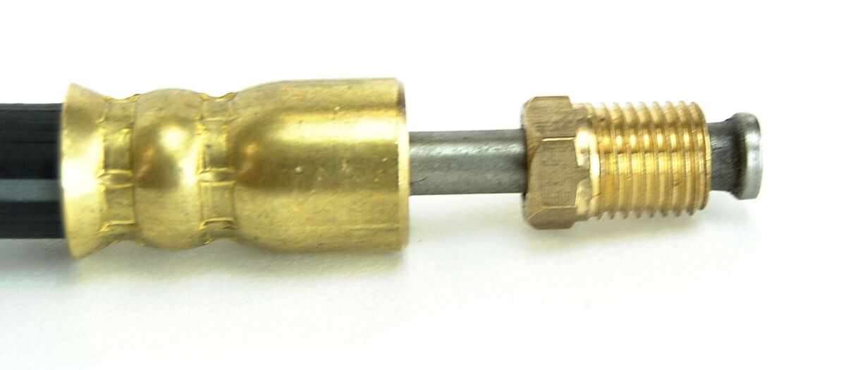 Single Axle Trailer Brake Line Kit with Flexible Hydraulic Rubber Hoses