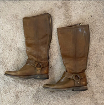 frye phillip harness boots 