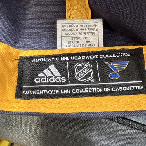 ST LOUIS BLUES HAT  Strap Back Adidas - Picture 5 of 6