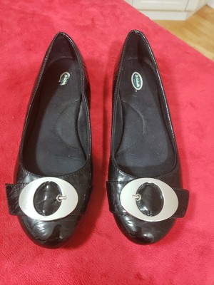 dr scholls patent leather flats