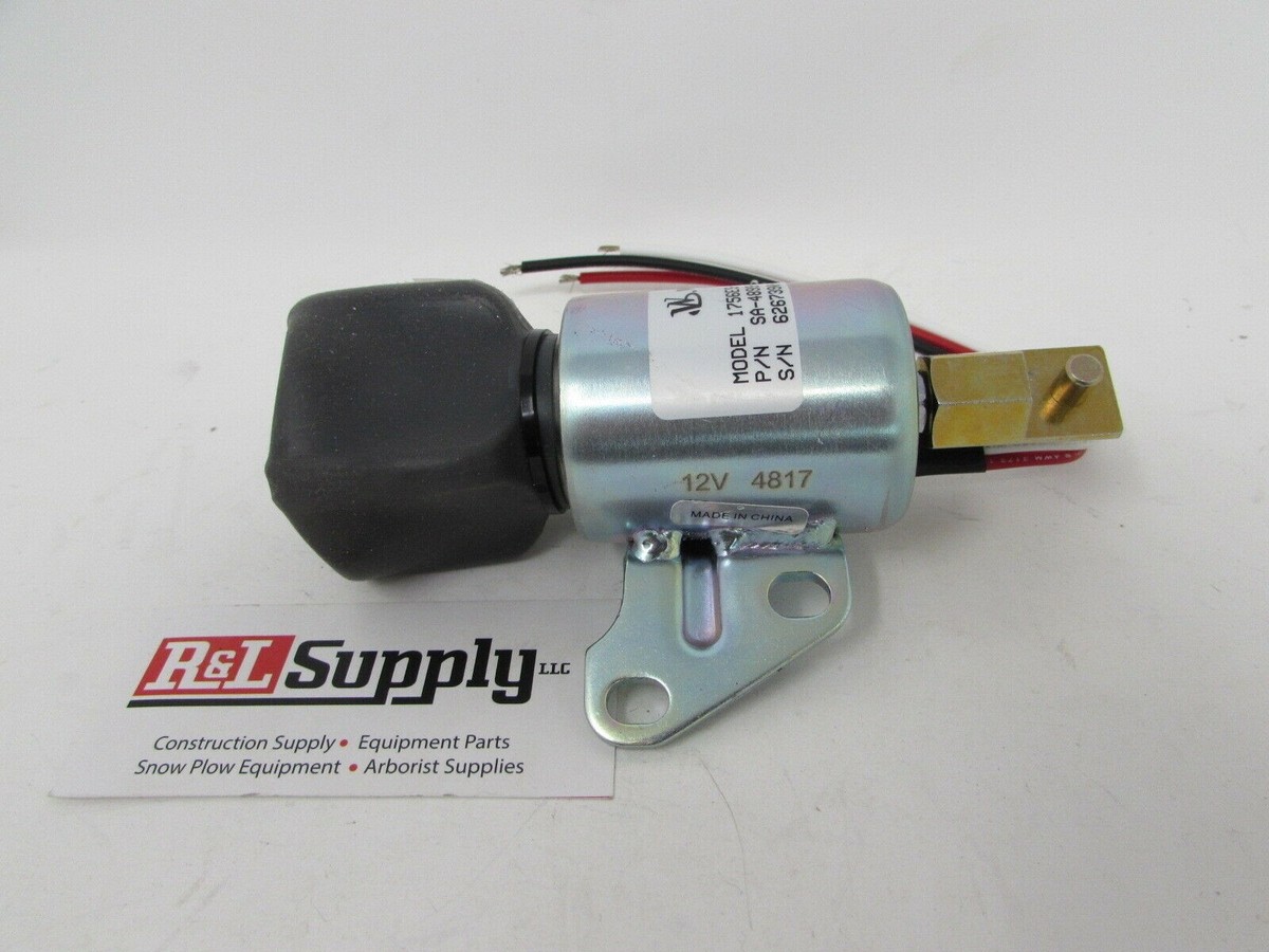 しょー GENUINE KUBOTA SHUTOFF SOLENOID 1756ES SA-4889-12 WOODWARD