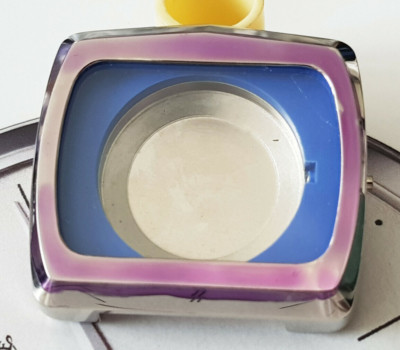 NOS CASE RADO NCC 101 SQUARE ORIGINAL SWISS FROM 1970S.