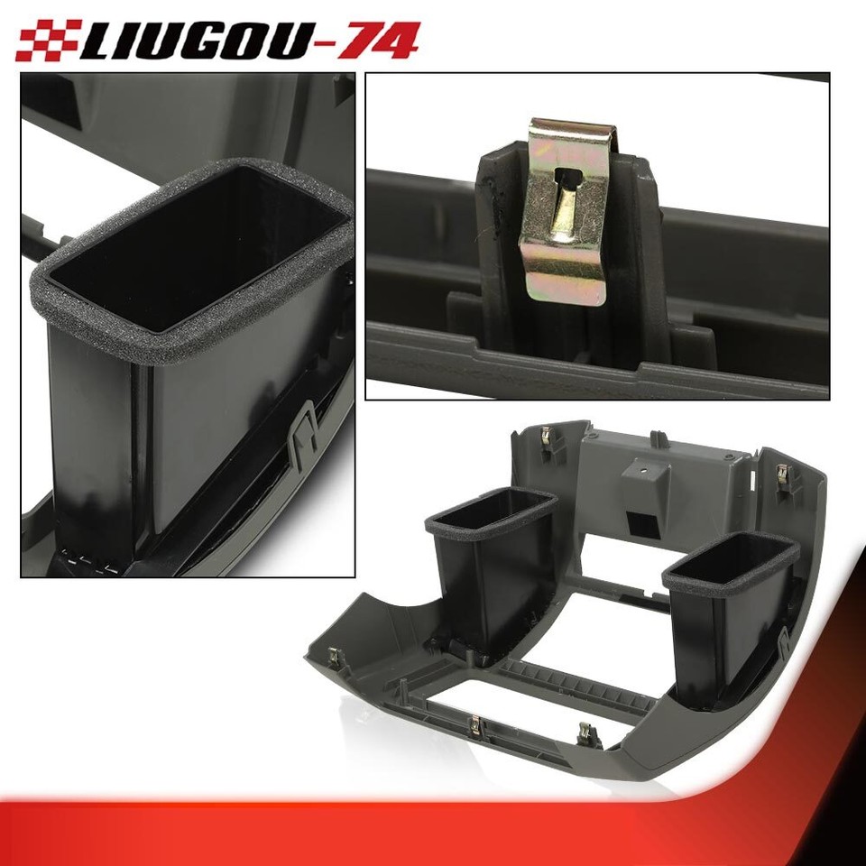 Center Dash Console Instrument Panel Bezel Gray Fit For 05-20 Nissan ...
