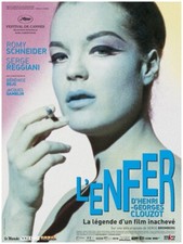 L'ENFER Affiche Cinéma ROULEE 53x40 Movie Poster Clouzot Romy Schneider 