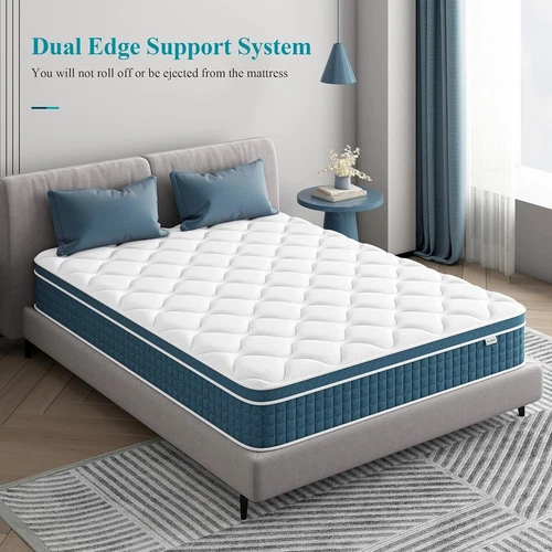10 INCH LUXURY ORTHOPAEDIC POCKET SPRUNG MATTRESS 3FT 4FT 4FT6 DOUBLE 5FT 6FT - Picture 14 of 63