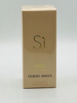 Giorgio Armani Si Intense Women Parfum Spray 1.7 oz 50 ml New In Sealed Box
