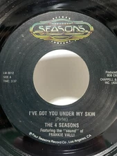 The Wonder Who Don't Think Twice / Sassy. 45 RPM 4 Seasons Frankie Valli