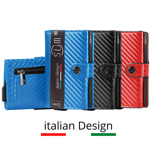 Vendita Portafoglio Bronzi® Porta Carte Credito - Portafoglio Uomo Slim  Portacarte uomo - Mini Porta Tessere - Protezione RFID Portatessere Carbon  - Design Smart 2021 Italiano Scatola Regalo Online · Reset Italia Video