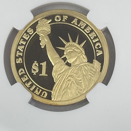 2007 S Presidential Dollar 2nd John Adams $1 PR69 Ynltra Cameo NGC - Picture 4 of 11