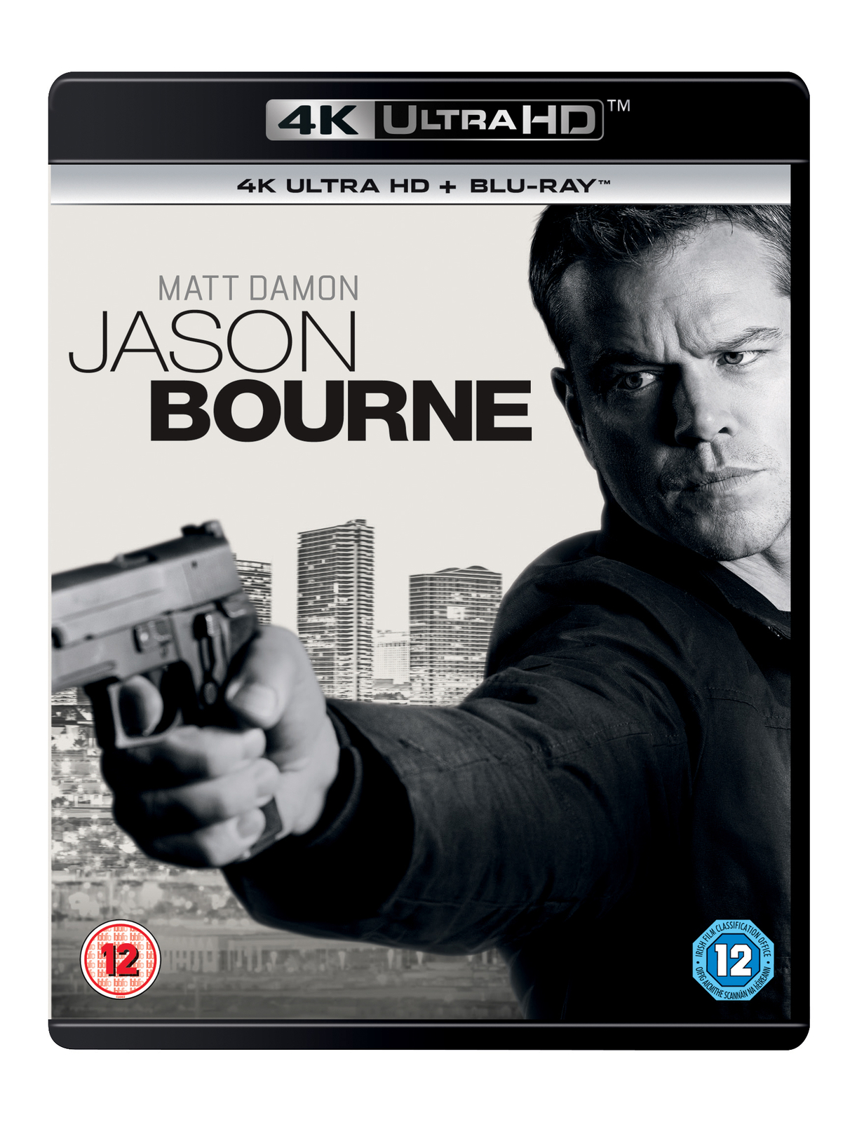 Jason Bourne (4K UHD Blu-ray + Blu-ray + Digital Download) (4K UHD Blu-ray)