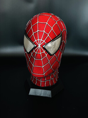 Classic Raimi Spiderman 3D Helmet Cosplay Spider-man Mask Costume Halloween Prop