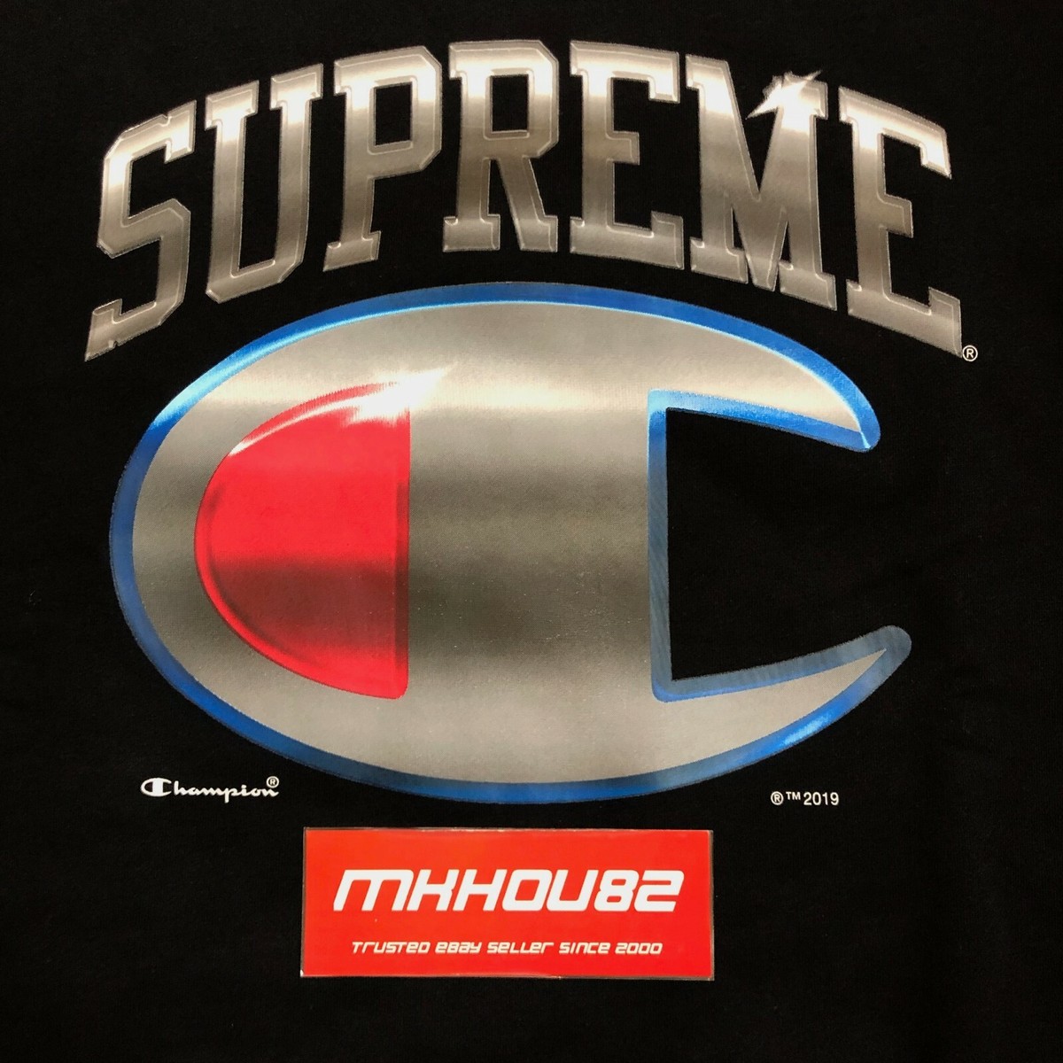 New Supreme Champion Chrome Crewneck Sweatshirt Sweater New Supreme Champion Chrome Crewneck Sweatshirt Sweater