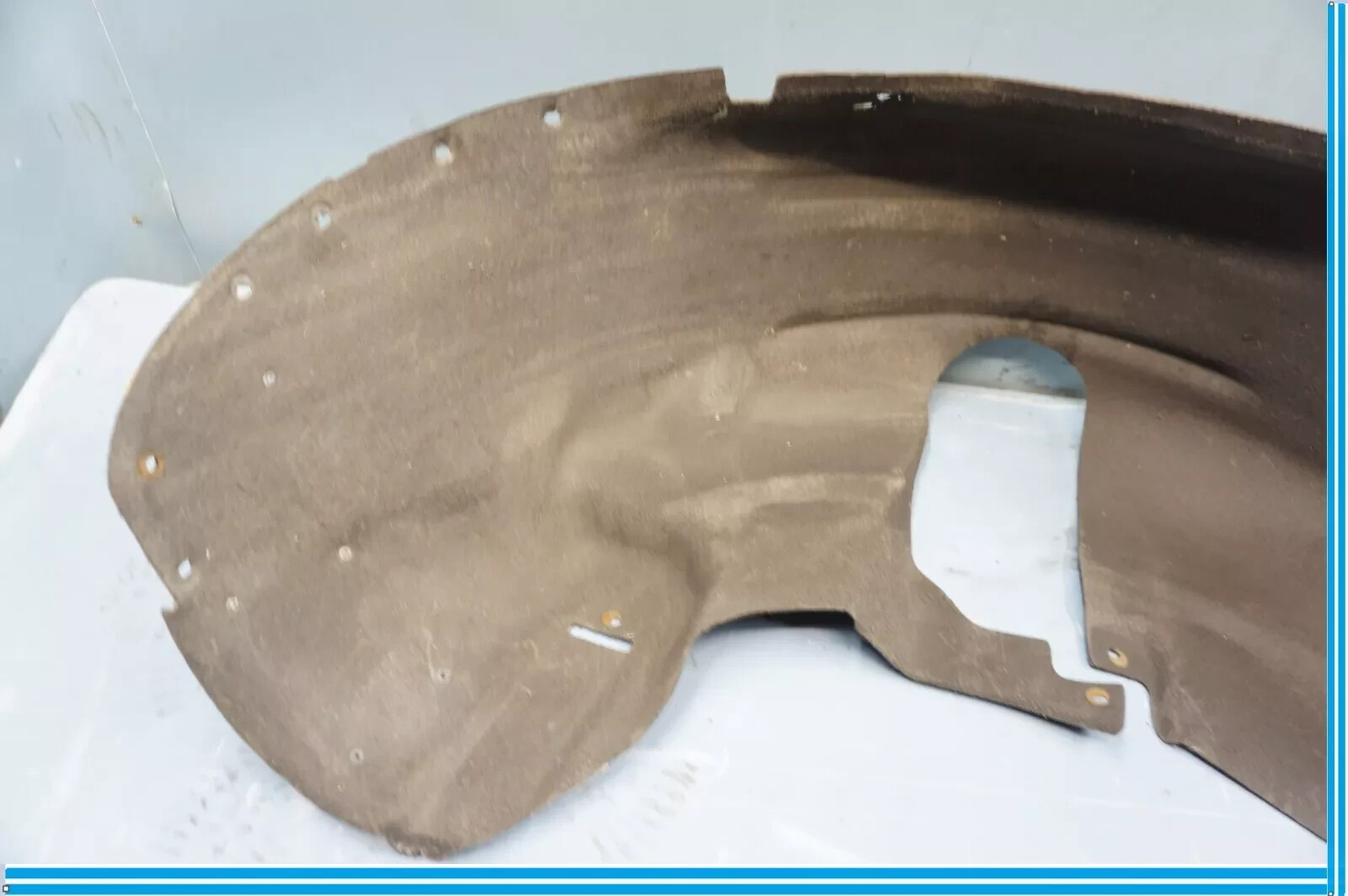 03-10 Bentley Continental GT Rear Right Side Fender Liner Splash Shield OEM