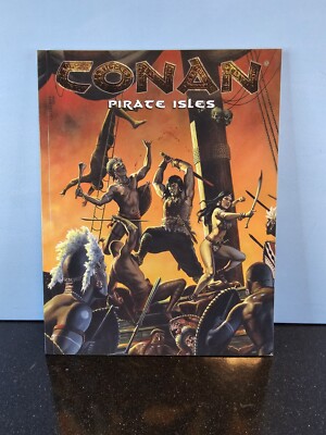 Conan - Pirate Isles Fantasy RPG Buch Mongoose Verlag 2004 Taschenbuch neu sehr guter Zustand