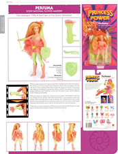 SHE-RA MOTU PERFUMA Character Action Figure Pin-Up PRINT AD POSTER 9x12 ART