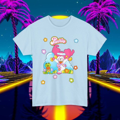 Vintage 1980s Poochie Dog T-Shirt - Retro Exercise Design - Unisex Tee - Poodle - Picture 27 of 36