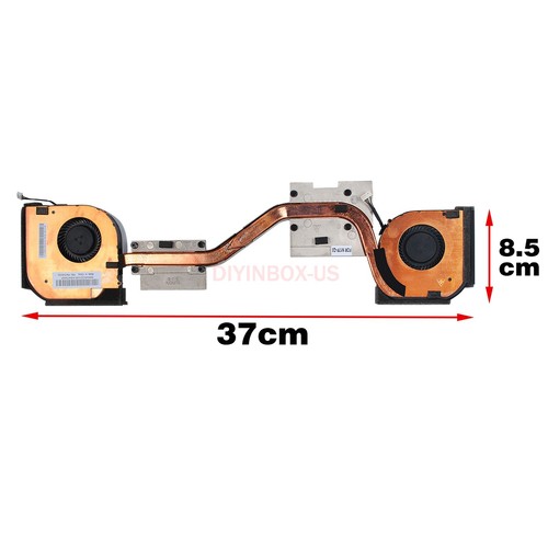 New Fan Heatsink CPU Cooling Fan for Lenovo ThinkPad P50 FRU PN:00NY520 01AV343 - Picture 8 of 10
