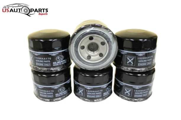 Juego de 6 - Filtro de aceite de motor genuino Subaru para BRZ WRX 2015-2023 - 15208AA170 Foto 3 de 4