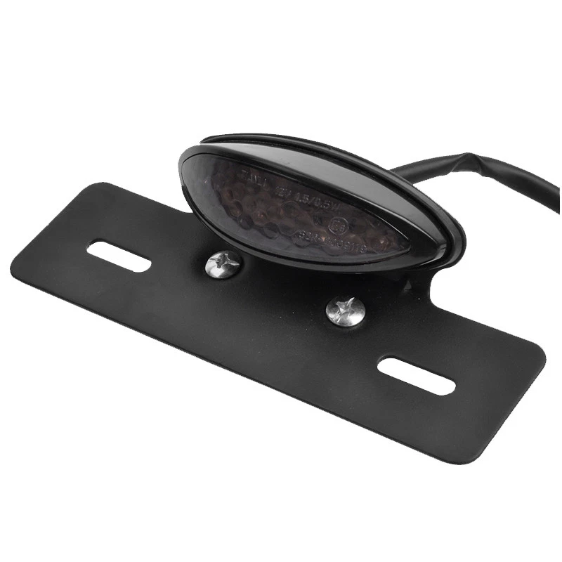 De colección Cafe Racer LED L&R Señales de Giro Placa de Licencia Luz Trasera de Freno Humo Len Foto 2 de 4