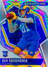 Ben Skowronek RC 2021 Rookies & Stars Silver Pulsar Prizm Holo Rookie Card #169