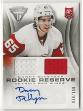 2013-14 Panini Titanium Rookie Reserve Memorabilia Auto RRDDK Danny DeKeyser 100