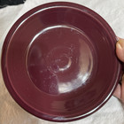 Fiestaware Claret 7 1/4" Classic Rimmed Salad Plate  Excellent! Retired! Fiesta — photo 2