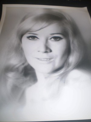 original  1960's glamour girl JANIE JONES singer vice queen  studio photograph