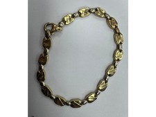 9ct Yellow Gold Bracelet 5.09G wa059500006422 *