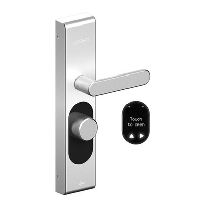 B-Ware Shelly LOQED Touch Smart Lock Stainless Steel  Smartes Türschloss