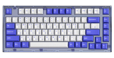 ABKO AG75 RGB Mechanical Keyboard 82-Key Gasket Hot Swap Kailh BOX V2 Win/Mac