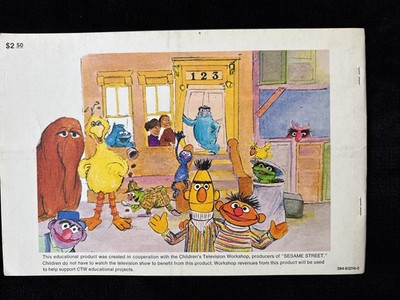 Complete Vintage SESAME STREET POSTCARD BOOK 1976 | eBay