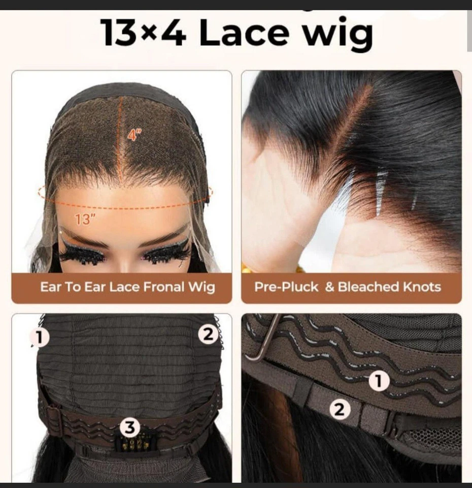 Peluca Bob Cabello Humano 13x4 HD Encaje Frontal Pelucas Cabello Humano Pre Delantera 180 Densidad Foto 2 de 4